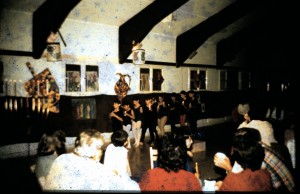 מסיבה בחדר האוכל הישן